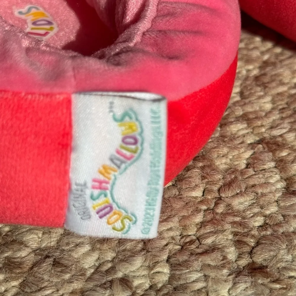 Squishmallows Strawberry Slipper - Kids' Size 2-3